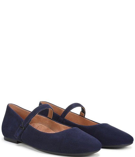 Vionic Alameda Suede Mary Jane Flats | Dillard's
