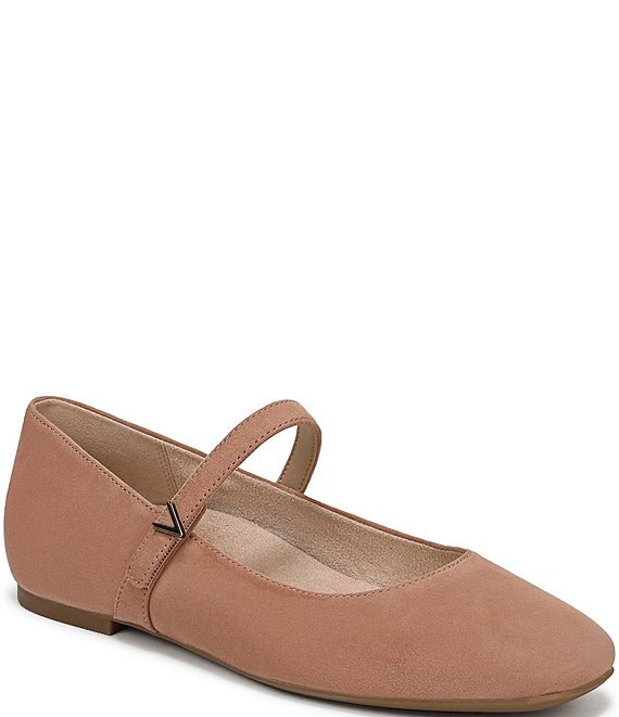 Vionic Alameda Suede Mary Jane Flats