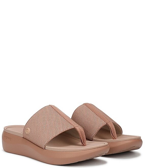 Vionic Aqua Stretch Gore Thong Sandals | Dillard's
