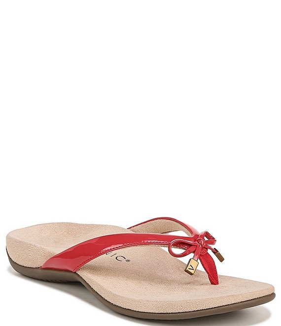 Bow discount thong sandals