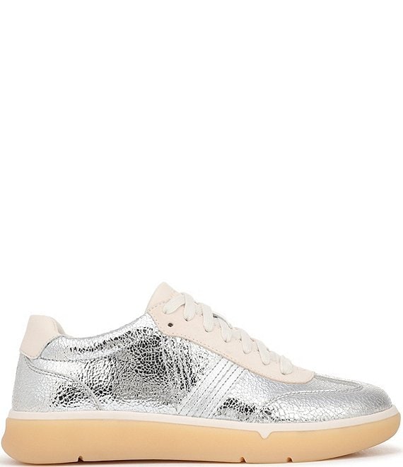 Vionic City Walk Metallic Leather Lace Up Sneakers | Dillard's