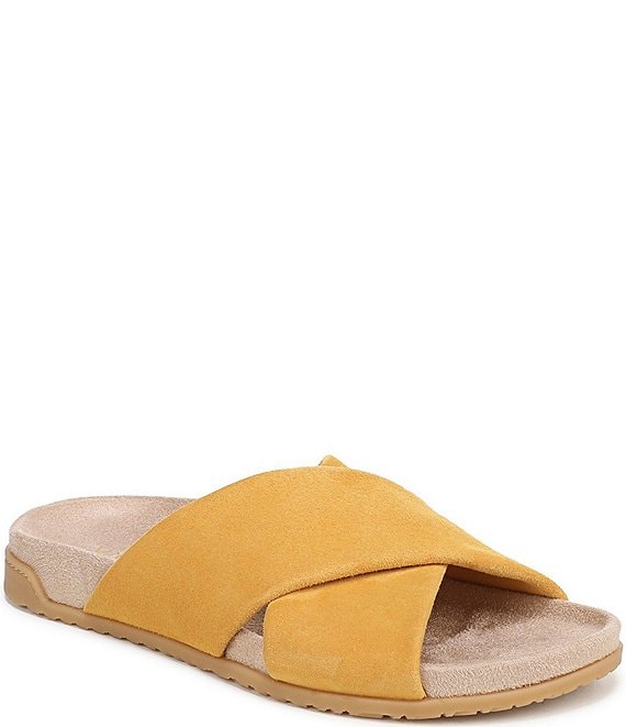 Vionic Etna Suede Slide Sandals