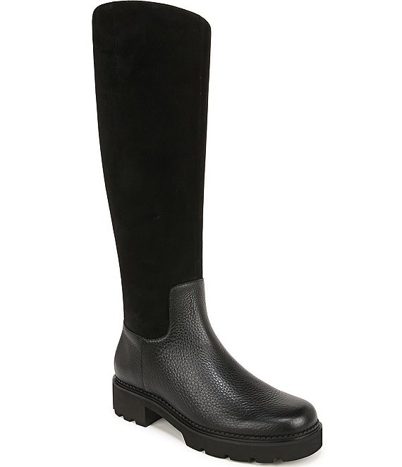 Vionic Fallbrook Leather Tall Boots Dillard s