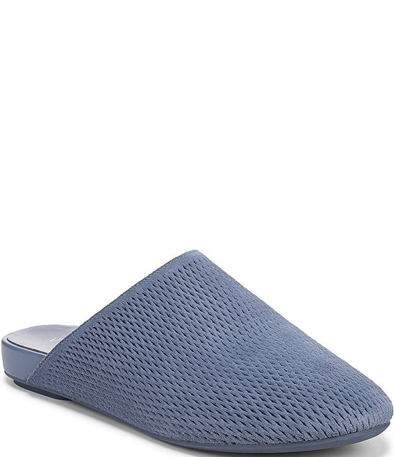 Vionic Opal Perforated Suede Mules
