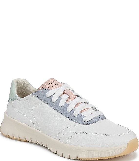 Vionic Uptown Leather Platform Sneakers