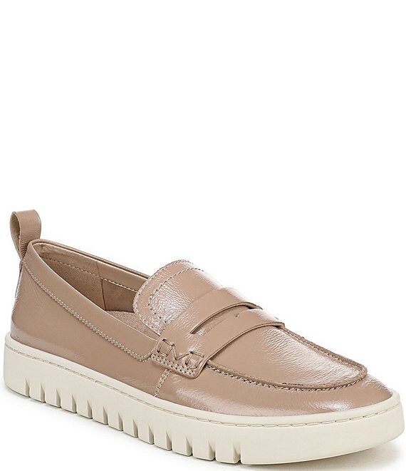 Vionic Uptown Patent Leather Packable Penny Loafers