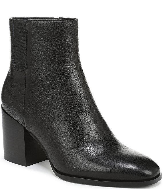 Vionic Vynn Leather Dress Ankle Booties