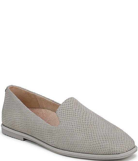 Vionic Willa 2.0 Embossed Suede Slip On Loafers