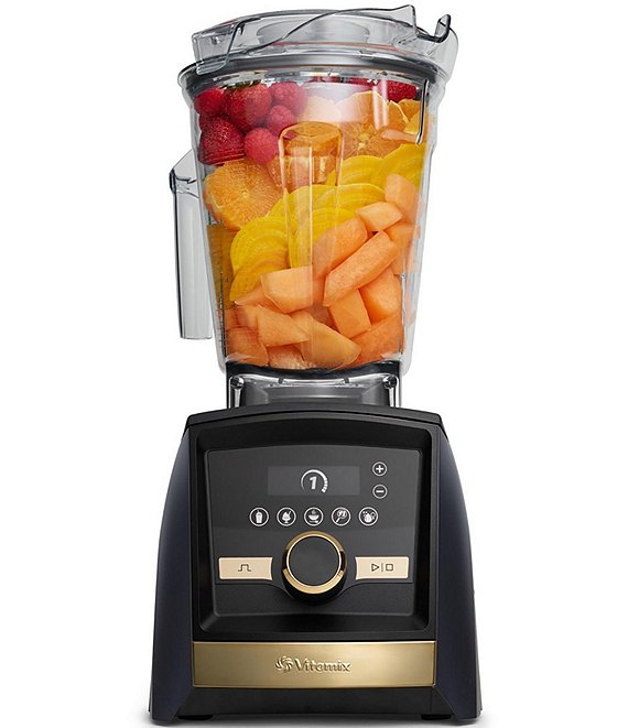 Vitamix A3500 Ascent Series Gold Label Smart Blender, Professional-Grade,  64 oz. Low-Profile Container, White with Gold Accents