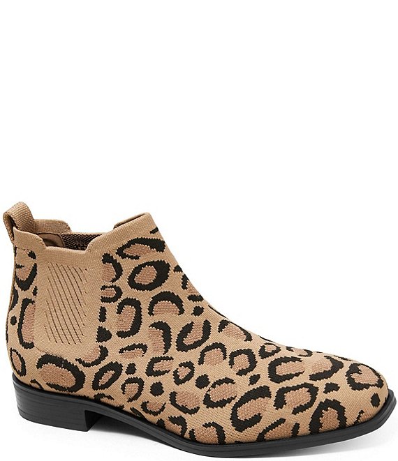 Dillards leopard booties online