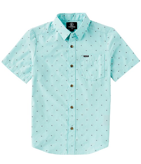 Volcom Big Boys 8-20 Short Sleeve Stone Marcos Shirt | Dillard's