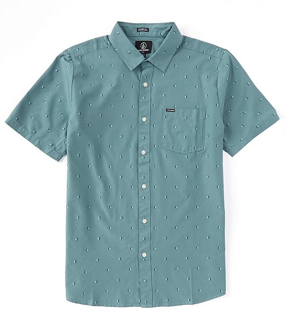 Volcom Mistere Short Sleeve Printed Woven Shirt | Dillard's