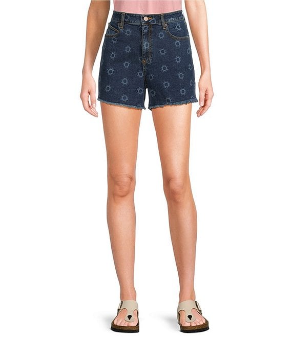 Buy online Light Blue Solid Slim Fit Denim Shorts from Skirts & Shorts for  Women by Showoff for ₹1159 at 65% off | 2024 Limeroad.com
