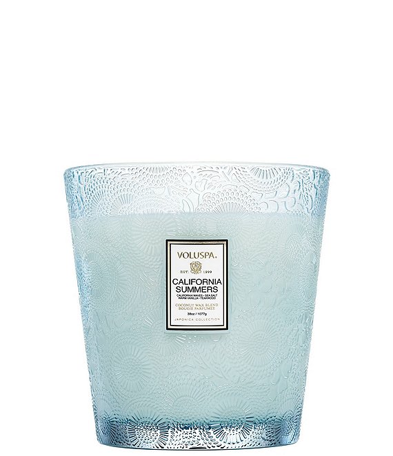 Voluspa California Summers 3-Wick Hearth Candle, 8 oz.