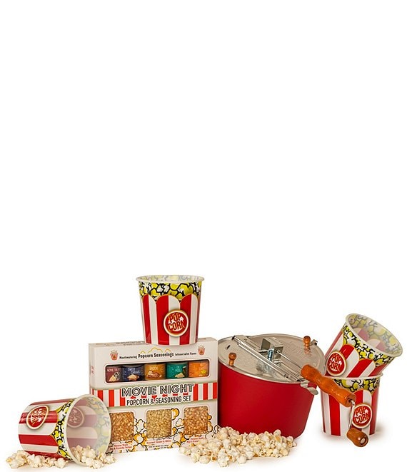 Movie Night Popcorn Popper Set