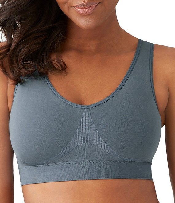 Color:Folkstone - Image 1 - B-Smooth® Wire Free Seamless Bralette