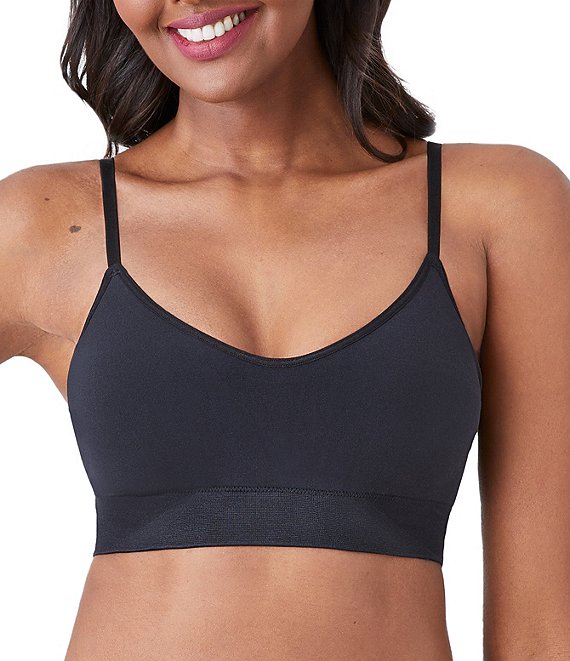 Color:Black - Image 1 - B-Smooth® Wire Free Bralette