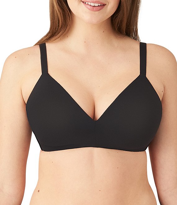 Color:Black - Image 1 - How Perfect Wire Free T-Shirt Bra