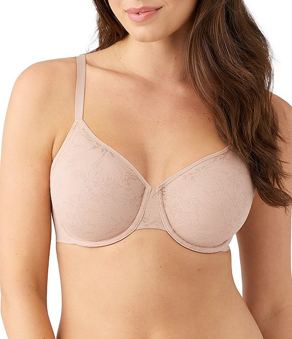 Wacoal Taking Sides Seamless Lace Underwire Bra