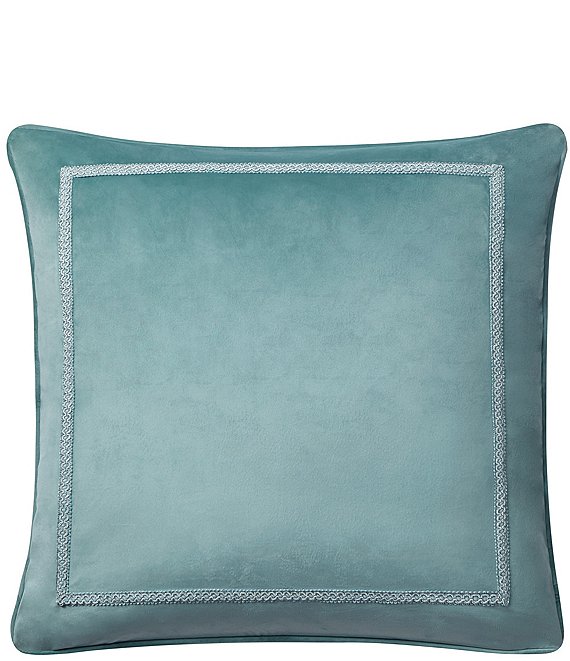 Waterford Castle Cove Collection Velvet Reversible Euro Sham | Dillard's