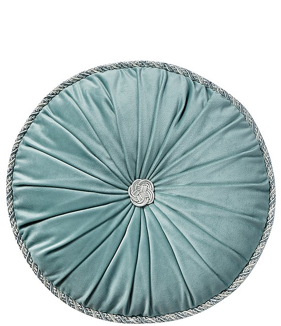 Velvet round clearance cushions