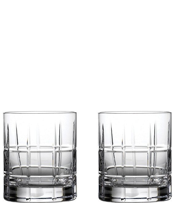 Waterford Crystal Cluin Double Old-Fashion Glasses, Set of 2