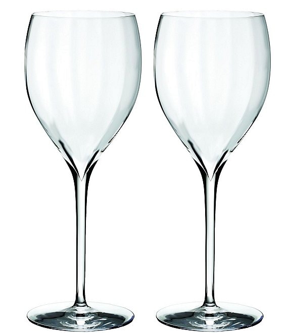 Tall Drink Crystal Glasses - Set of 2, Crystal