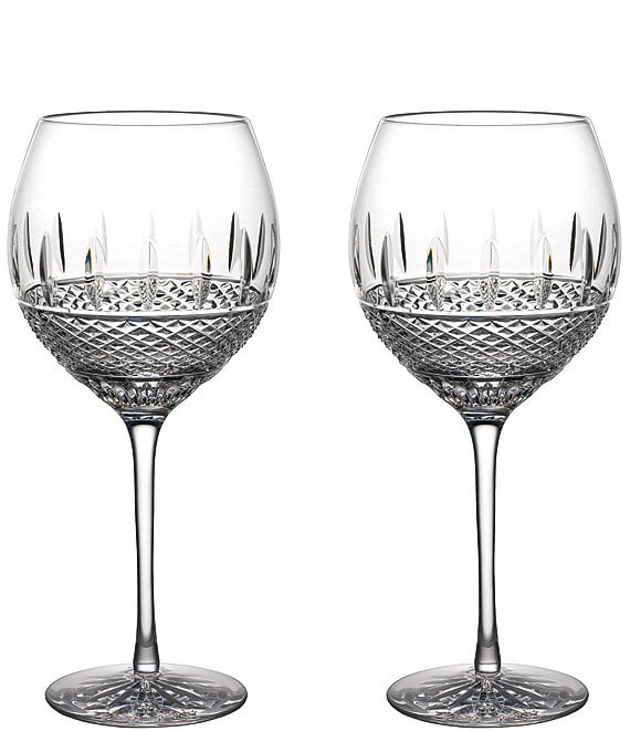 Waterford Crystal Irish Lace White Wine Glasses, Set of 2