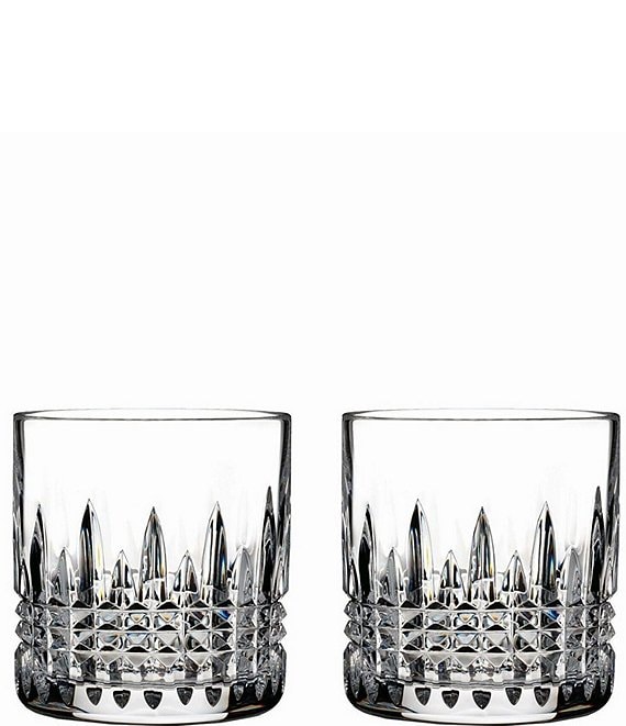 Waterford Lismore Straight Sided Tumbler Pair - 7oz