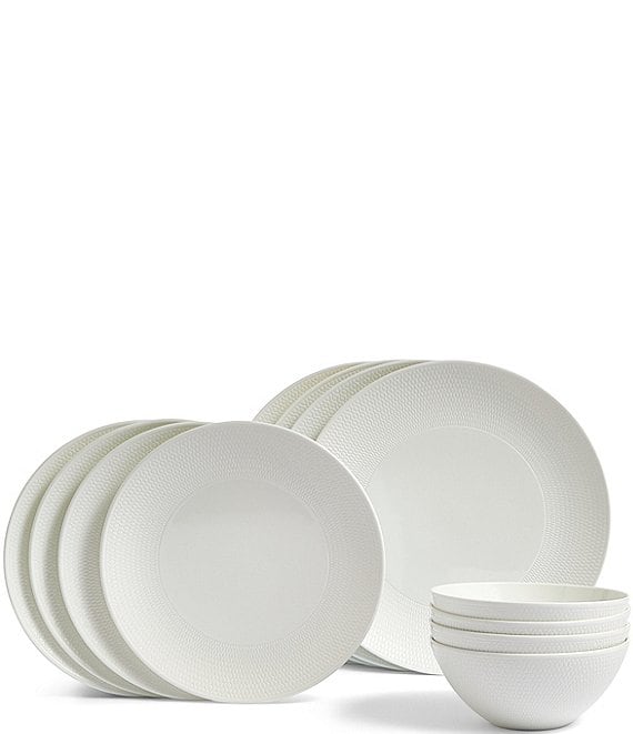 Wedgwood Gio 12-Piece Dinnerware Set, Service for 4