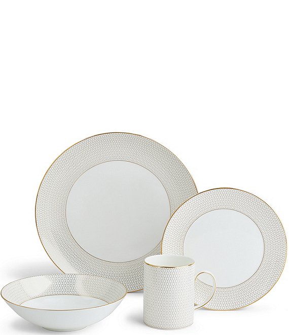 Wedgwood Gio Collection 4-Piece Dinnerware Set