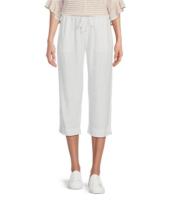 Westbound Petite Size Crop High Rise Pull-on Pant