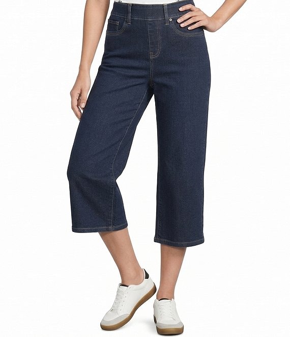 Westbound Mid Rise Culotte Crop Pants