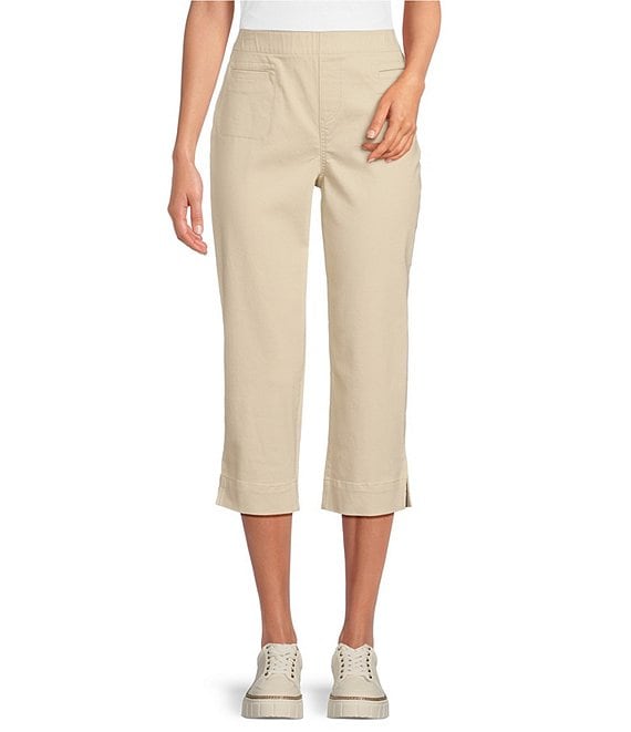 Westbound Petite Size Crop High Rise Pull-on Pant | Dillard's