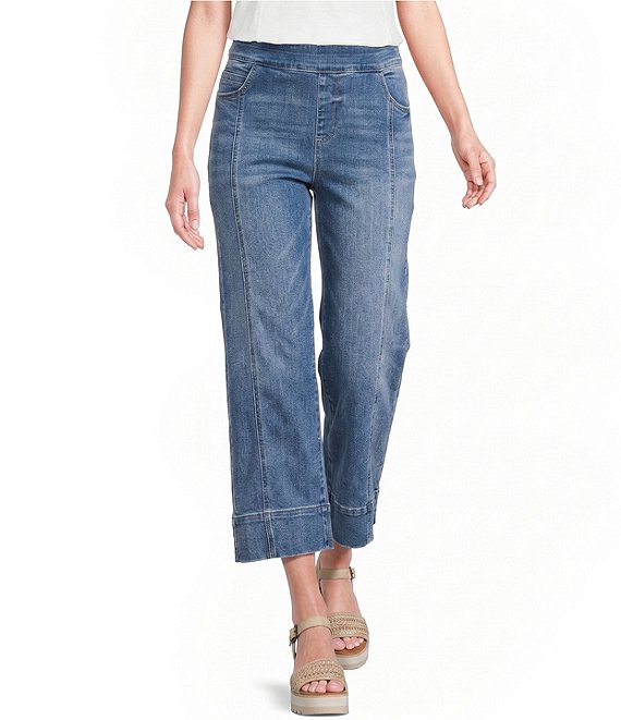 Westbound Petite Size Pull On High Rise Seam Pants