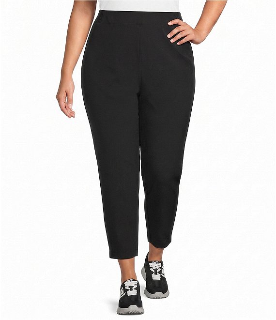 Westbound Plus Size Pull-On Mid Rise Jogger Pants