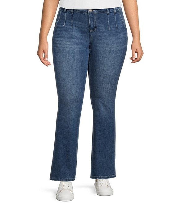 Westbound Plus Size the TROUSER Mid Rise Bootcut Jeans | Dillard's