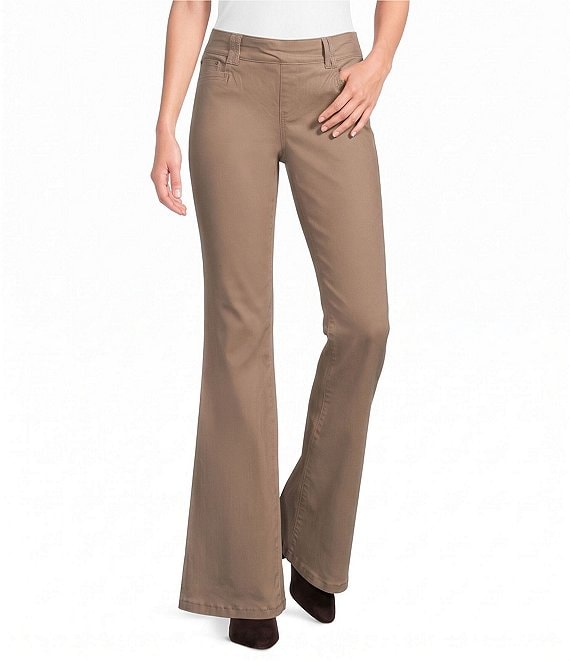 Westbound Pull-On Mid Rise Flare Leg Pants