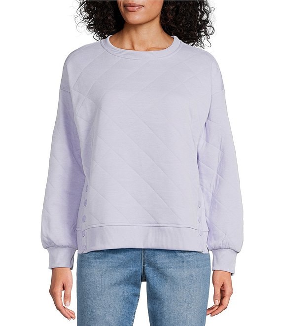 Westbound Quilted Long Sleeve Top