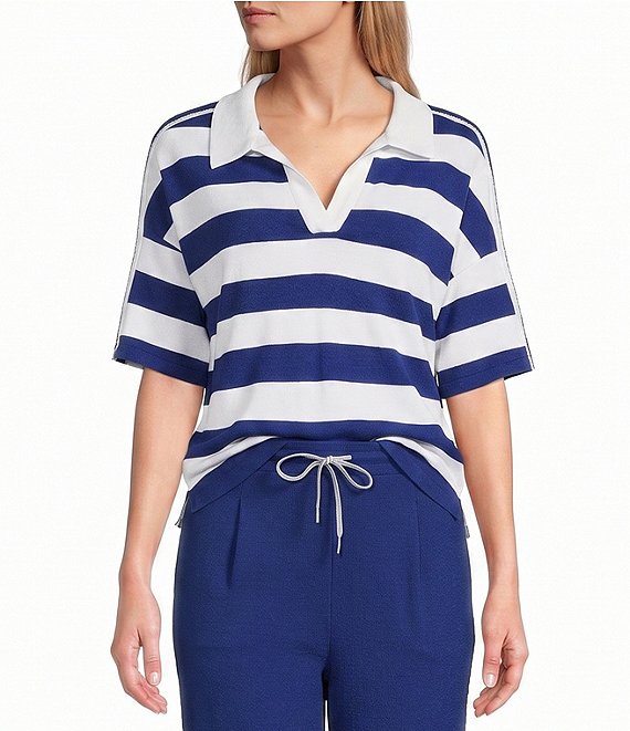 Westbound Short Sleeve collared Polo Top
