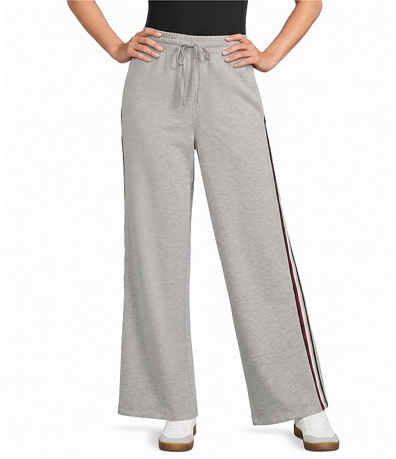 Westbound Wide Leg Mid Rise Drawstring Pants