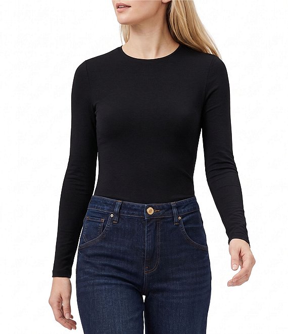 Wolford Berlin Crew Neck Long Sleeve Bodysuit