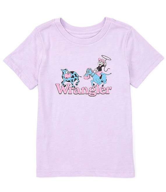 Wrangler Big Girls 7-16 Short-Sleeve Graphic Rodeo T-Shirt | Dillard's
