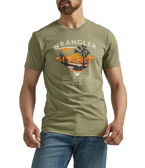 Wrangler® Edger Short Sleeve T-Shirt | Dillard's