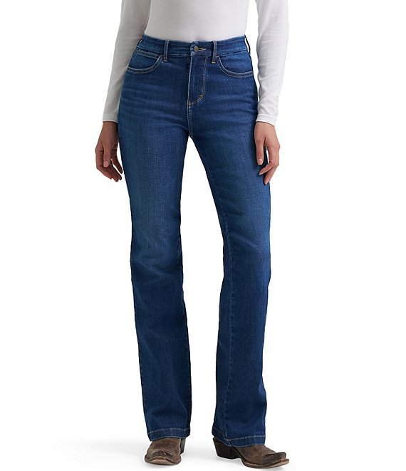 Wrangler High-Rise Bootcut Jeans