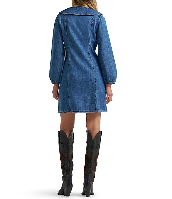 johnny was montaigne denim dress Megan Light Small TOP 10 BEST Fashion Crafted from breathable 100% croyal Size:Plus-1X-14W-16W