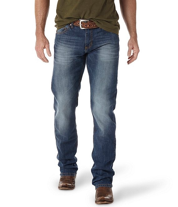 Color:Cottonwood - Image 1 - Wrangler® Retro® Cottonwood Slim-Fit Straight-Leg Jeans