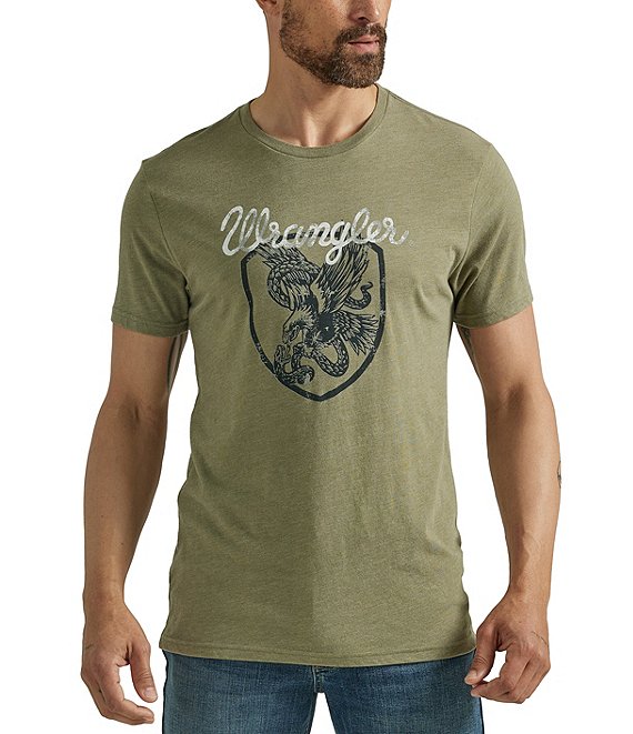 Wrangler® Short Sleeve Eagle T-Shirt | Dillard's