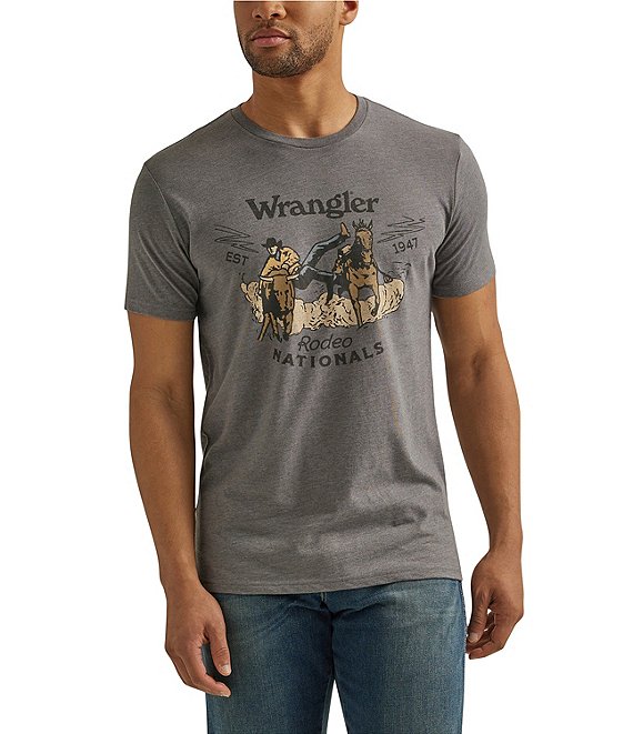 wrangler round neck t shirts