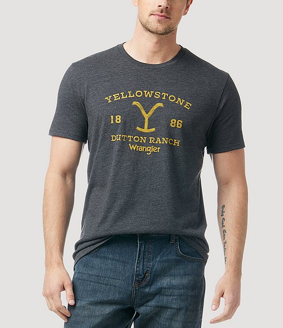 Wrangler® X Yellowstone 1886 Short Sleeve T-Shirt | Dillard's